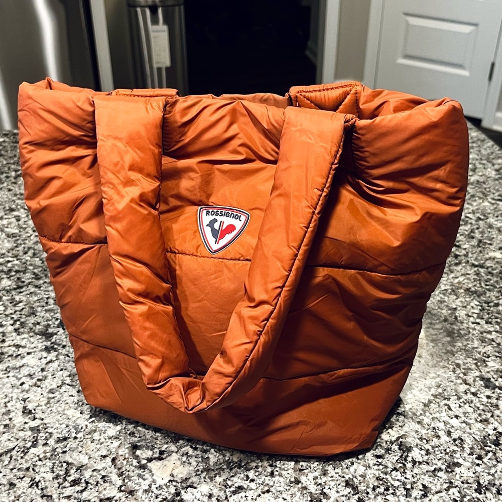 Rossignal Urban Outfitters Exclusive Puffer Tote Russet